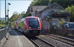 641 015 und 641 016 in Laufenburg. April 2026.