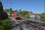 Dostozug mit 245 007 in Laufenburg (Baden).