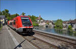 641 031 und 641 013 in Laufenburg (Baden). April 2026.