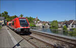 641 031 und 641 013 in Laufenburg (Baden). April 2026.