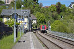 641 013 und 641 031 in Laufenburg (Baden). April 2026.