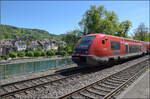 641 013 und 641 031 in Laufenburg (Baden). April 2026.