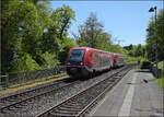 641 013 und 641 031 in Laufenburg (Baden). April 2026.