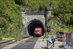 641 039 und 641 018 in Laufenburg (Baden). April 2026.