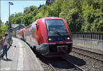 641 039 und 641 018 in Laufenburg (Baden). April 2026.