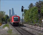 641 039 und 641 018 in Grenzach. April 2026.