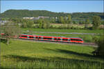 644 058 und 644 037 (im Bild) bei Dogern. April 2026.