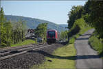 641 039 als Solofahrer bei Dogern. April 2026.