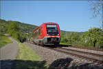 641 039 als Solofahrer bei Dogern. April 2026.