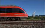 644 037 und 644 058 (im Bild) bei Dogern. April 2026.