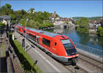 641 010 und 641 039 in Laufenburg (Baden). April 2026.
