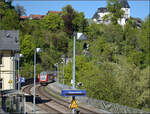 Dostopark von 245 006 in Laufenburg (Baden). April 2026.