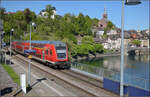 Dostopark von 245 006 in Laufenburg (Baden). April 2026.