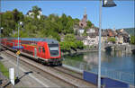 Dostopark von 245 006 in Laufenburg (Baden). April 2026.