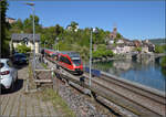 644 058 und 644 037 in Laufenburg (Baden). April 2026.