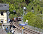644 058 und 644 037 in Laufenburg (Baden). April 2026.
