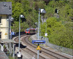 644 058 und 644 037 in Laufenburg (Baden). April 2026.