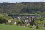 Saisonstart bei der Sauschwänzlesbahn. 

50 2988 auf dem Epfenhofener Viadukt. April 2024.