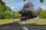 50 2988 mit Umbauwagen auf dem Weg nach Blumberg.