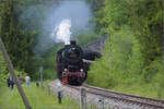 Abschiedfahrten von 52 7596.