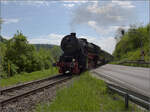 Abschiedfahrten von 52 7596.
