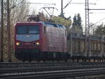 112 006-2 (114 002) WFL mit Leeren Autozug durch Dedesen-Gmmer am 19.03.2025