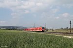 440 810-0 und 440 325-9 als RB 58113 Würzburg - Treuchtlingen kurz vor ihrem Ziel.