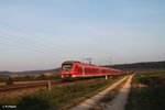 440 323 als RB 58125 Würzburg - Treuchtlingen kurz vor ihren Ziel.