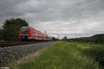 440 042-0 als RB 53 RB58048 Würzburg - Schlüchtern bei Thüngersheim. 18.05.24