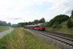 Nachschuss auf 442 231 als S3 S39352 Neumarkt/Oberpfalz - Nürnberg HBF bei Pölling.