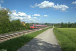 442 223 als S1 39180 Neumarkt/Oberpfalz - Bamberg bei Pölling.