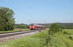 442 265 als S1 39119 Bamberg - Neumarkt/Oberpfalz bei Pölling.
