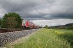 445 062 als RE 55 4622 Bamberg - Frankfurt/Main bei Thüngersheim.