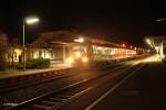 610 013 mit dem RE 3699 Hof - Regensburg in Wiesau/Oberpfalz.