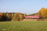 RE 3595 Gera - Regensburg bei Oberteich.