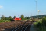 612 598 als RE 3570 Regensburg - Schnadorf - Mnchen bei Luipoldhhe.