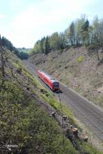 Ein unbekannter 612er auf dem Weg nach Dresden bei Ritlasreuth.