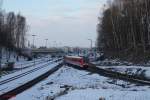 612 097 verlässt Marktredwitz als RE 3692 Regensburg - Hof.