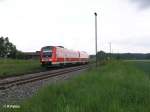 612 066-1 als RE3693 nach Regensburg bei Richt.