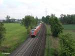 612 102 als RE nach Hof bei Richt am 26.05.10