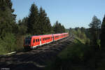 612 160-2 als RE31 RE3404 Hof - Nürnberg bei Röslau. 01.05.24