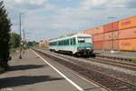 628 486/ 628 673 auf der Überführungsfahrt von OWS Weiden nach Kiel in Wiesau/Oberpfalz. 13.06.23