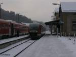 642 063-2 steht in Zeulenroda als RB16462 Gera HBF bereit.