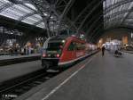 642 026-9 hat Leipzig HBF als RE16546 Saalfeld – Leipzig HBF erreicht.