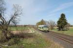 VT650.735 auf dem Weg nach Kirchenlaibach bei Waldershof.