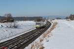 VT650 704 als AG84662 Bad Streben - Marktredwitz bei Neudes.