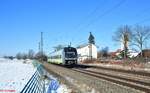 440 916 als RB 51 84191 Neumarkt/Oberpfalz - Plattling bei Moosham.