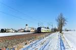 440 105 als RB 51 84200 Plattling - Ingolstadt bei Moosham.