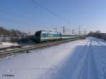 183 004 mit dem ALX84108 nach Schwandorf in Obertraubling.