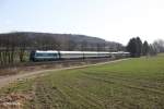 223 069 mit dem ALX84102 Mnchen - Hof bei Lengenfeld.